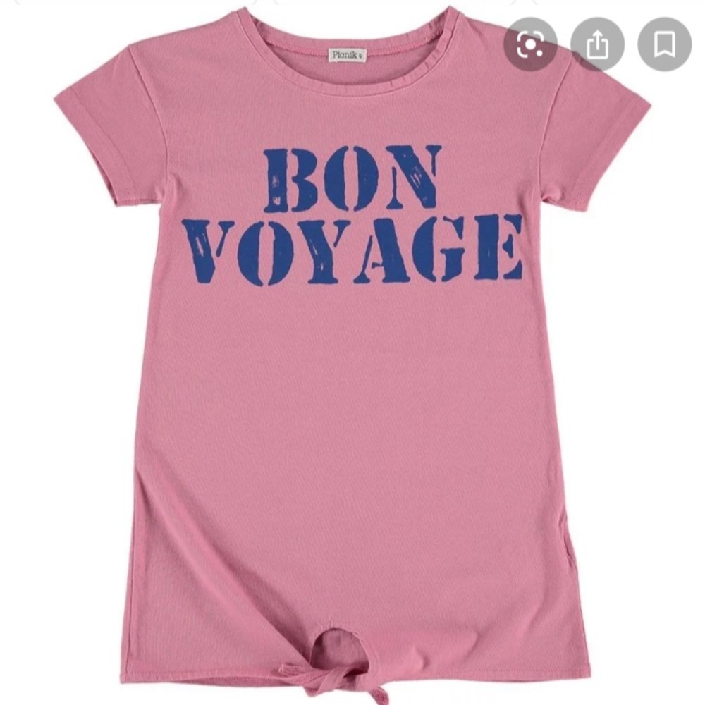 NWT Picnik Barcelona Tshirt Dress -4t